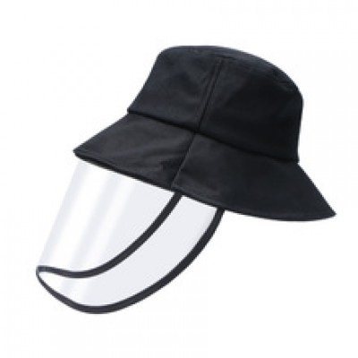 成人防飛沫漁夫帽 - 帶透明面罩(可拆卸)