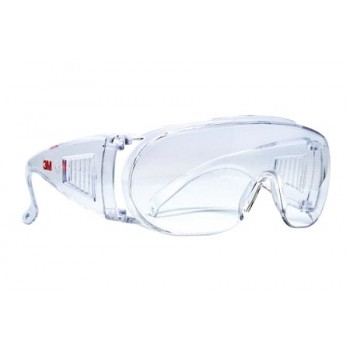 3M™ 1611 經濟型防護眼鏡防UV(可配帶眼鏡)